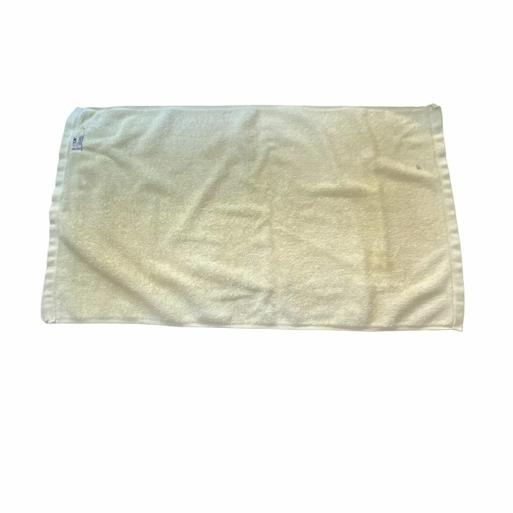 Vintage‎ 70's Cannon Royal Family Gold Brown Floral Hand Towel